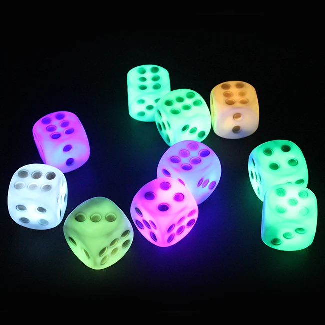 Soft Plastic Led Light Dice,Light Up Dice,Led Dice Buy Led Light Dice