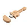Guitar Usb Flash Drive Wood Usb Stick Custom Logo Disk On Key Gift Pendrive