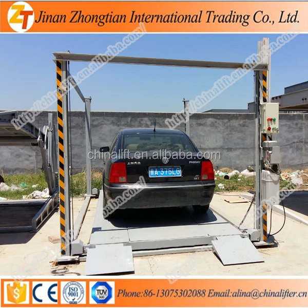 Harga rendah hidrolik listrik mobil angkat gunting mencuci 