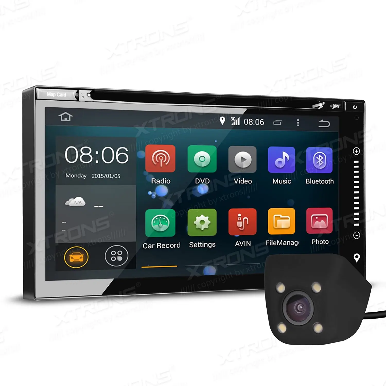 Buy XTRONS® Android 4.4.4 Quad Core 6.95" Capacitive Touch