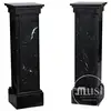 Hot Sale Popular Design Building Interior Black Marble Column