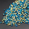 2019 popular machine cutting chaton glass rhinestones;ss12 colorful crystal chaton point back