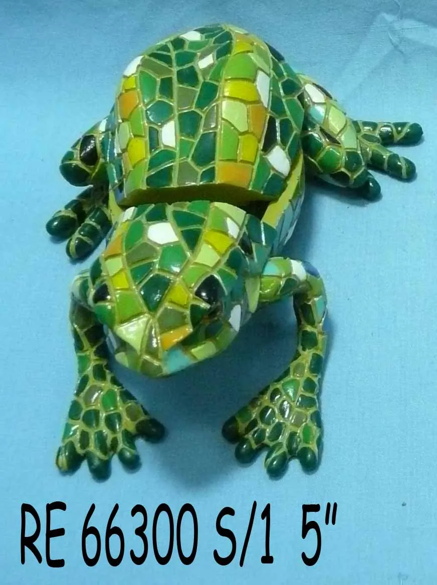 Wholesale Resin Craft Mosaic Frog Figurine Buy High Quality Figurines