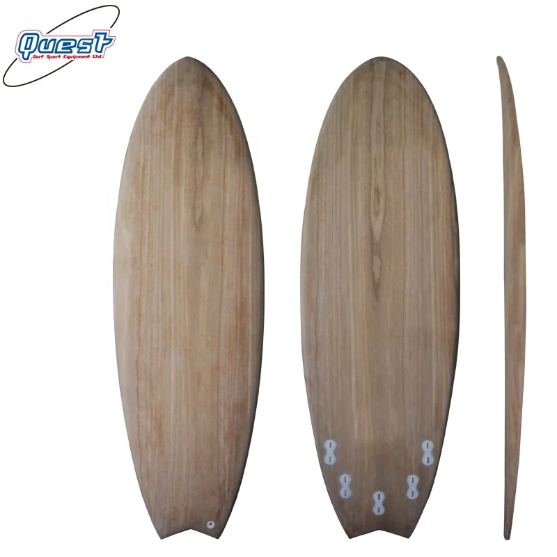 Wooden Surfbpard Epoxy Resin Board Surfboard Shortboard For Surfing