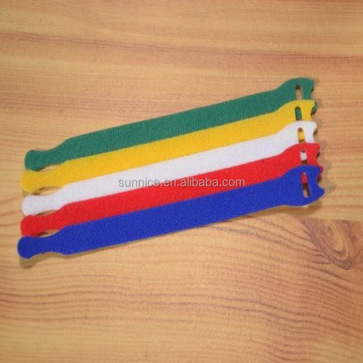 Nylon Hook and Loop Cable Ties for Power Wire