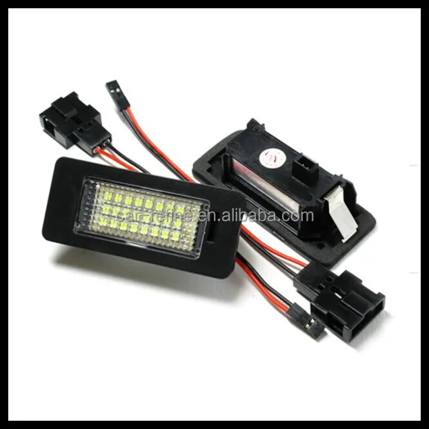 For Volkswagen Led Number License Plate Light For Vw Caddy Golf Plus