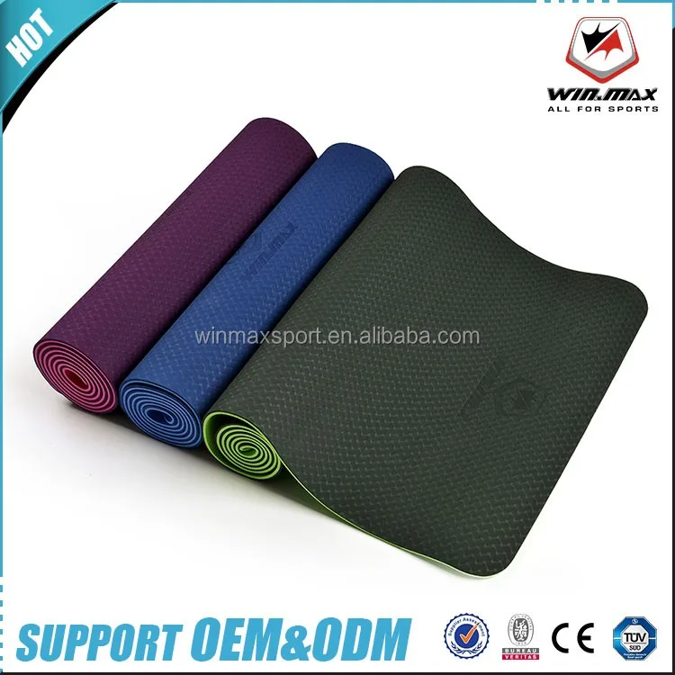 China Manufacturer Comfortable Yoga Mats Eco Friendly Guarantee