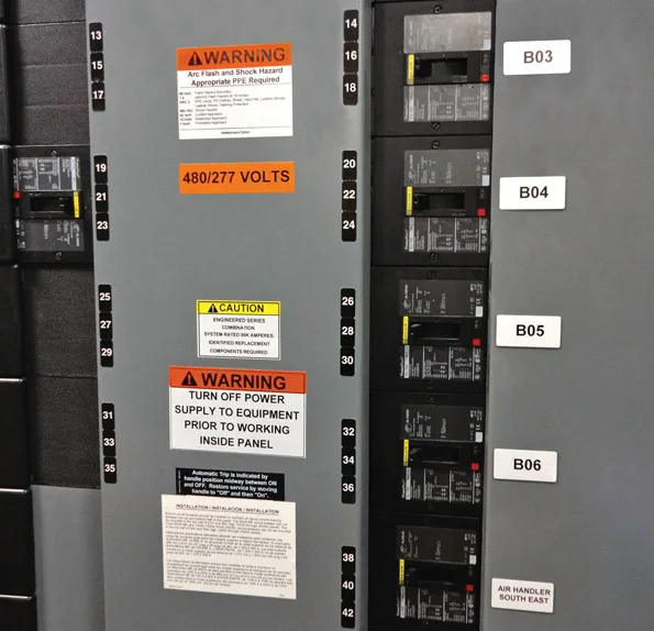 Custom Electrical Equipment Safety Sticker Hazardous Warning Labels Custom Electrical Equipment Safety Sticker Hazardous Warning Labels