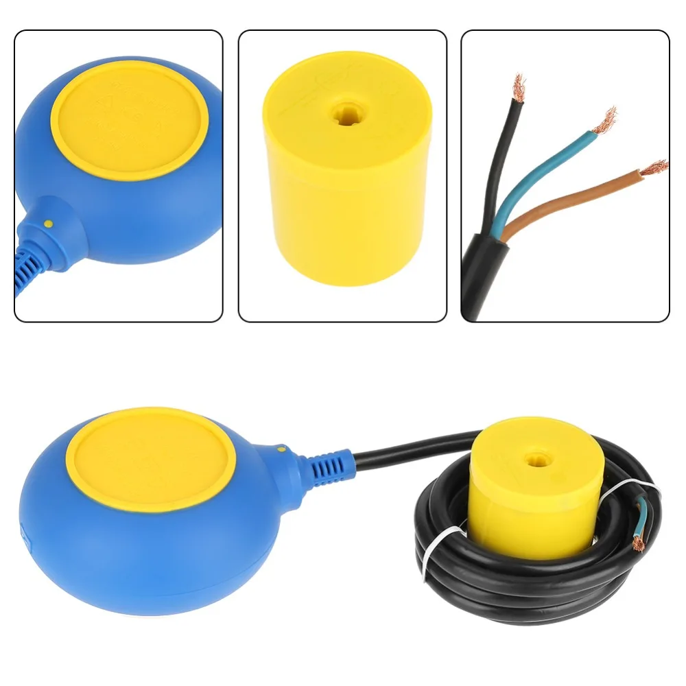Float Switch Water Level Controller 220V with 2m Cable for Submersible ...