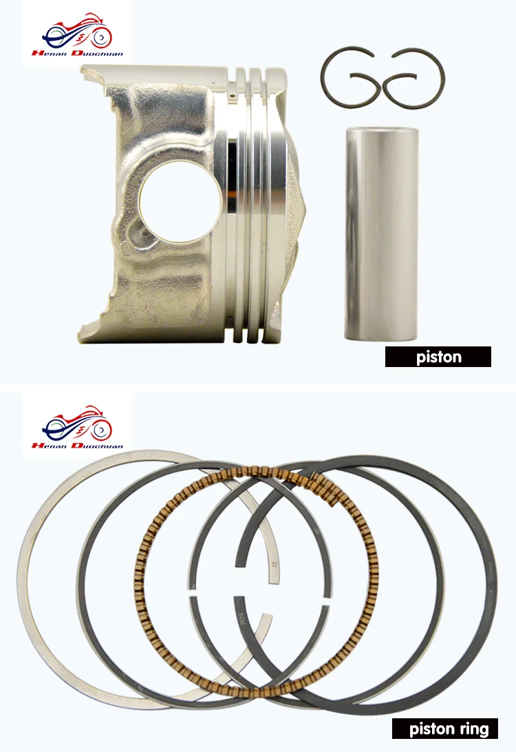 best quality 3LN FZRR250  Hornet 250 motorcycle top piston ring kits for Yamaha 