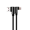 2m 6.6ft Right Angle Type C USB 2.0 Cable High Quality Nylon Braid Type C Cable Wholesale Fast Data Charger 90 Degree Cable