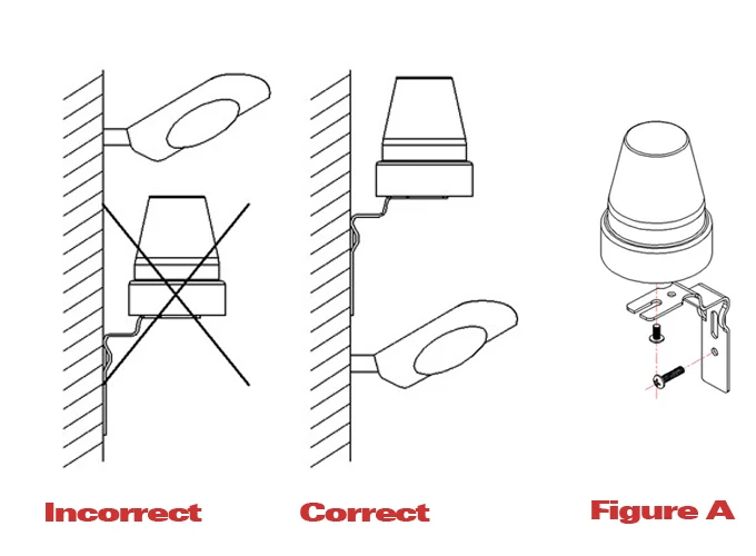 Light control sensor photocell схема подключения