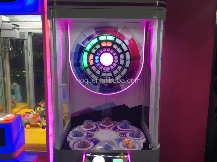 100% winning rate capsule dispenser arcade toy gift machine, toy ball redemption game machine