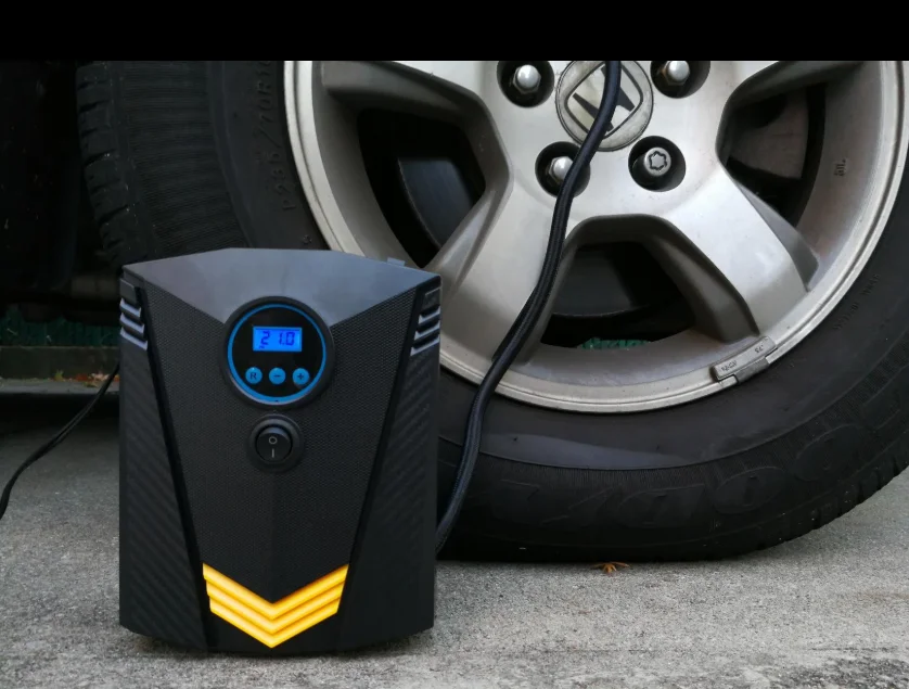 12 v 150psi 自动数字汽车轮胎充气机/汽车空气压缩机/轮胎充气机