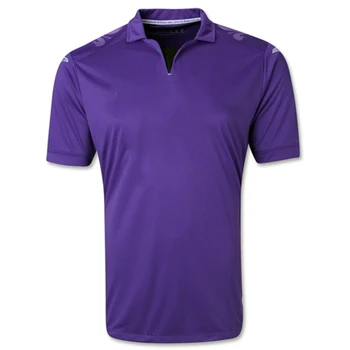 Blank Purple Soccer Jersey With Collar