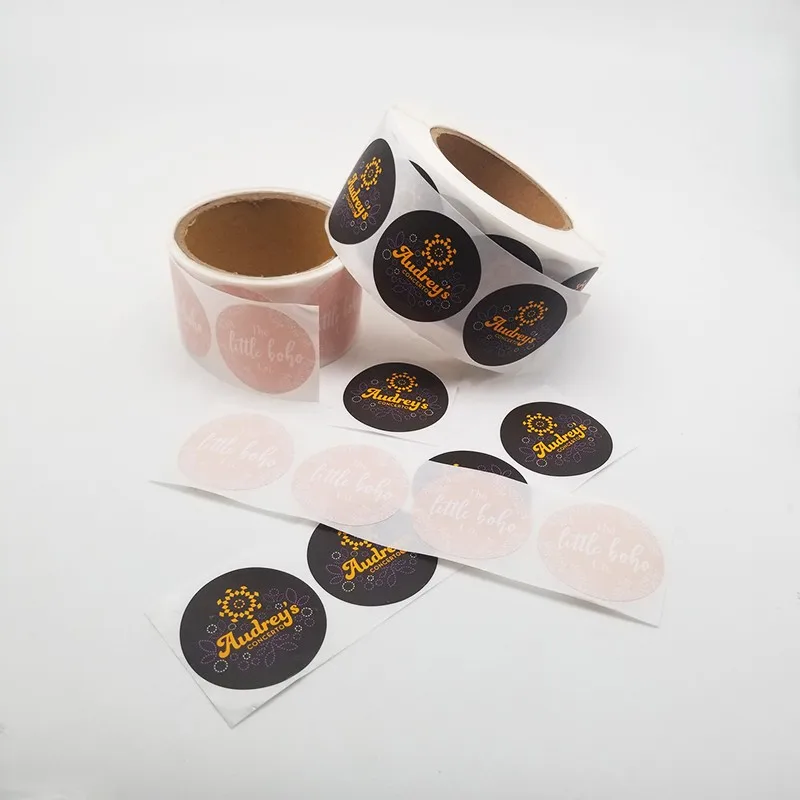 Customized Adhesive Waterproof Pe Cosmetic Jar Bottle Private Packaging