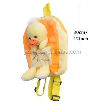 plush duck backpack