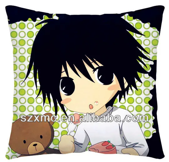 100 Polyester Custom Japanese Death Note Boy Print Anime Pillow
