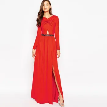 sexy elegant red dress