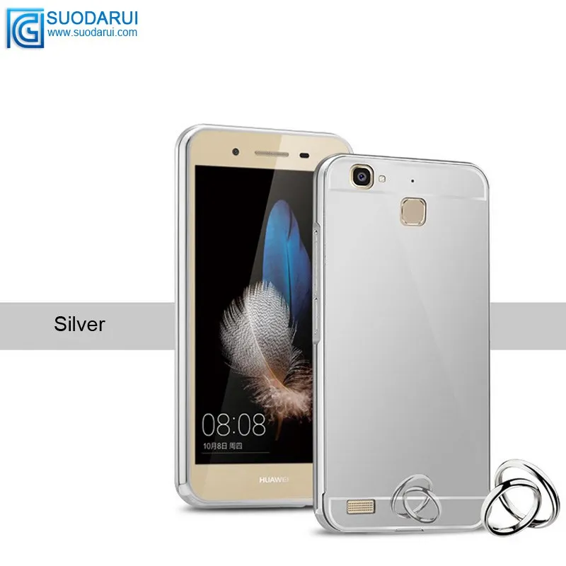 High quality Aluminum metal mirror case for Huawei Mate 8 mirror back cover case