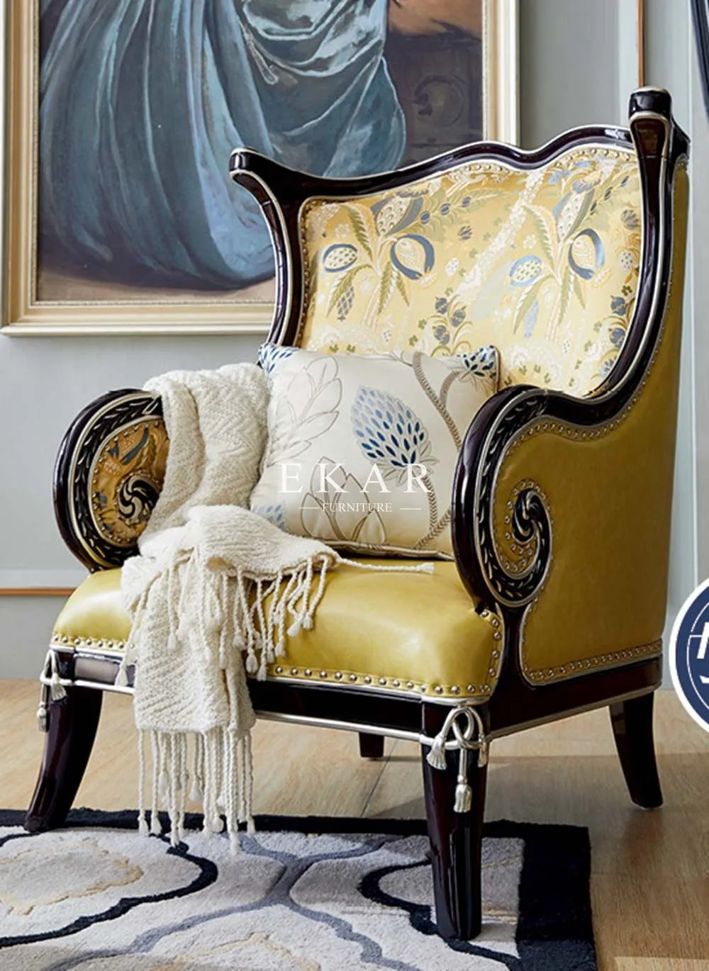 Antique Wooden Elegant European Relaxing Arm Chair Buy Wood Relaxing