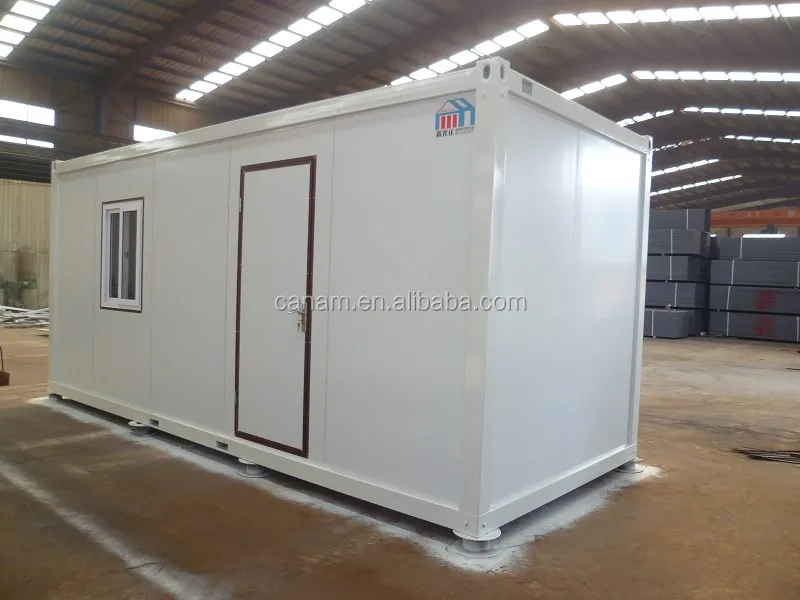 20ft can be connected prefabricated solar prefab house