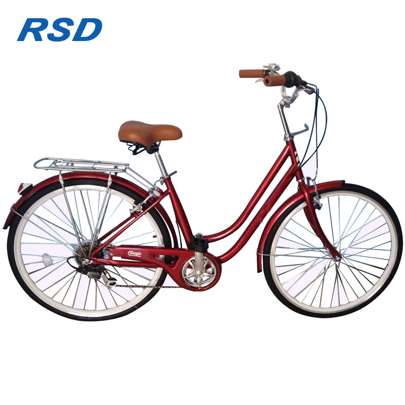 ladies red bike