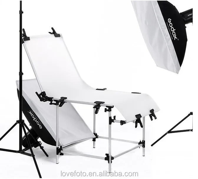 thumbnail image 2 of Andoer 60x100cm Studio Shooting Table - Portable Foldable Product Photography Setup 2 of 12