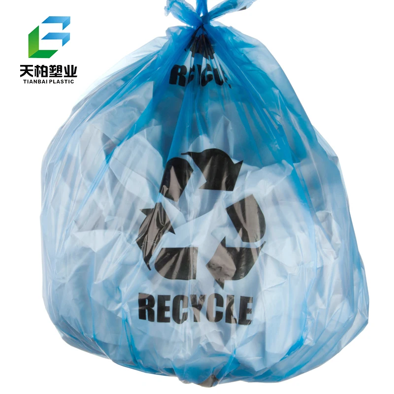 Factory Sale Colored Biodegradable Plastic Refuse Trash Bag Garbage Bag