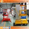 Single mast aluminum lift platform home elevator mobile aluminum ladder man lift table Telescopic GTWY electric single man lift