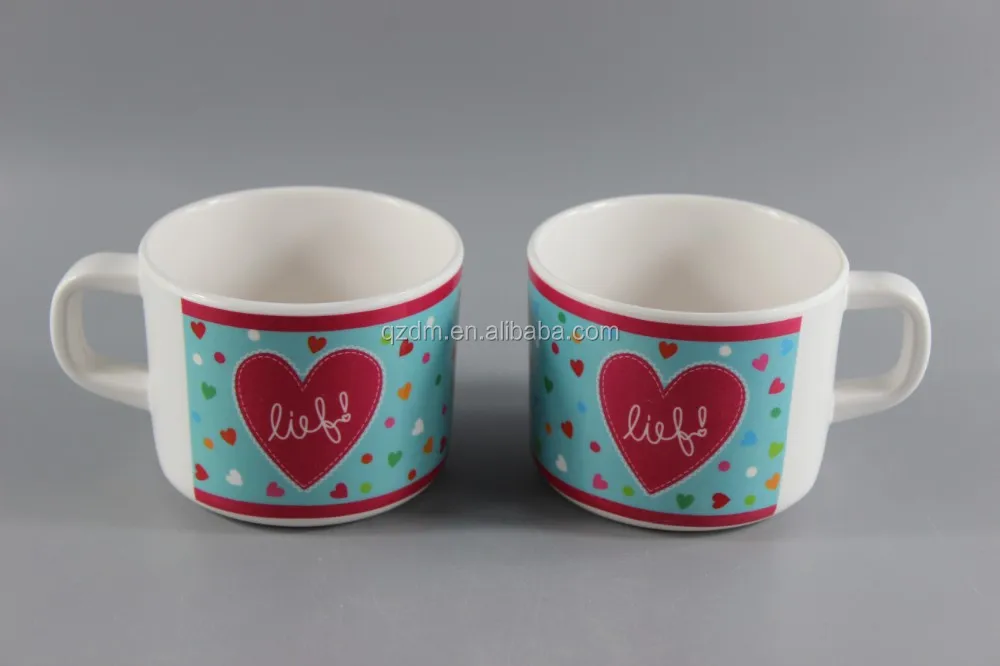 Top Quality Melamine Kids Drinking Mug With Handle