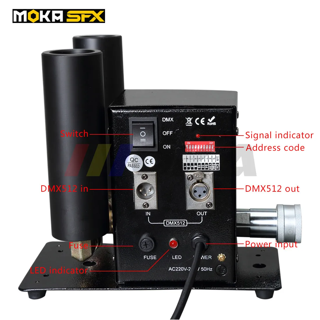 Top Sellers Dual-shot Co2 Jet Dmx Control Co2 Jets Stage Effects Dj ...
