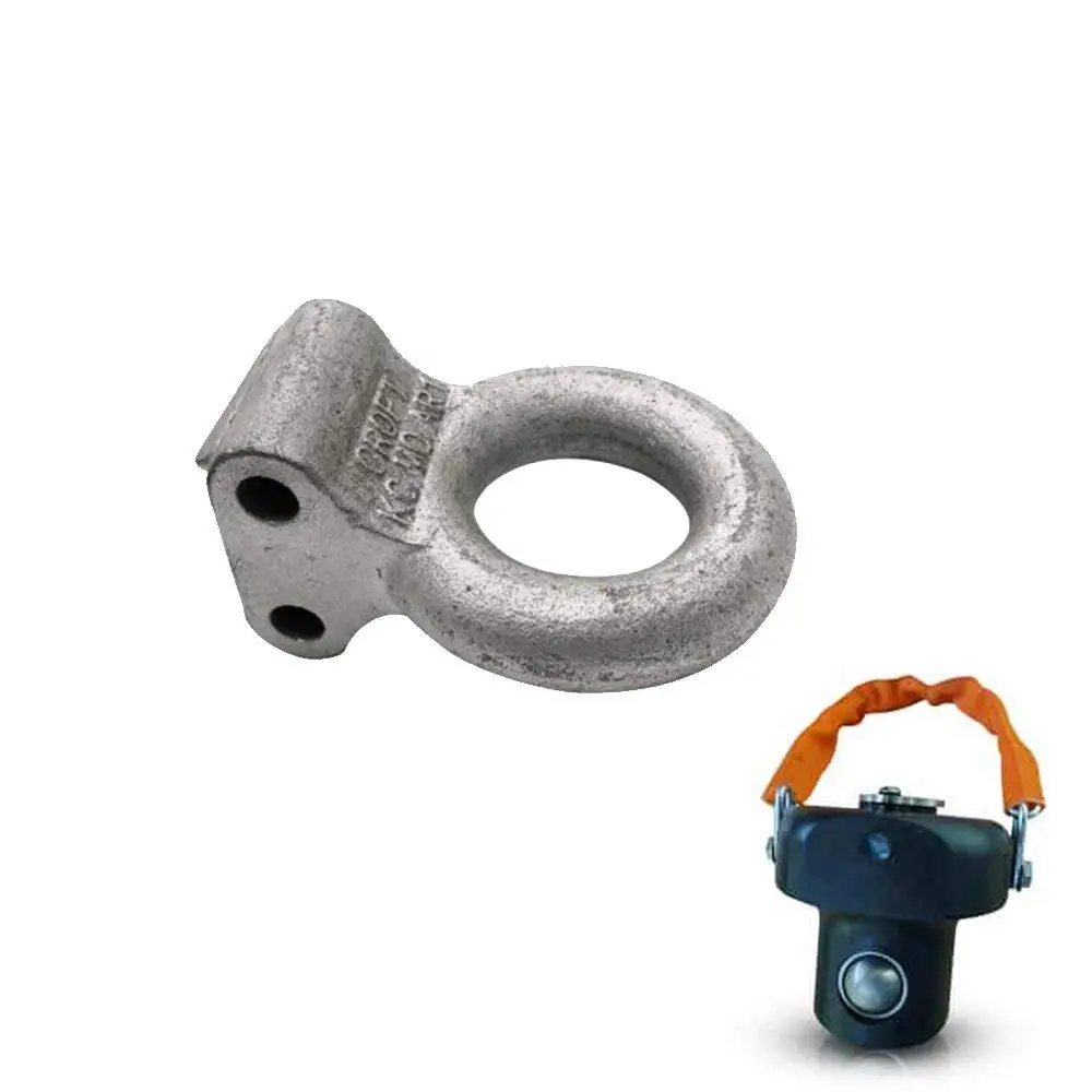 AMPLOCK U-BA3 Trailer Lunette Ring Lock for 3 inches Ring