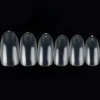 Nadeco Middle length Toughness Oval Salon Unique Free False Nail Art tips