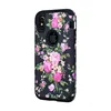 Bumper Pc+Silicone Rose Flower Mobile Phone Case For Iphone x Case Rose