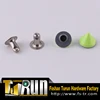 Fancy Zinc Alloy Rivet Cone Spike Stud