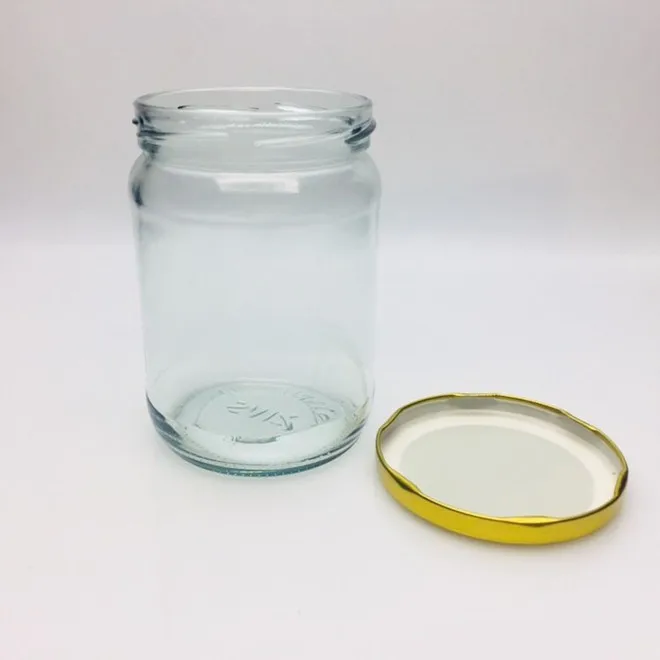 500ml 550ml Empty Virgin Coconut Oil Jars Industry Use Metal Food