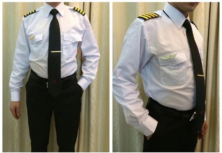 pilot shirt white