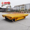 Steel industry motorized transport cart for factory and warehouse transfer cargo