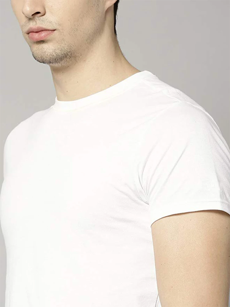 premium cotton white t shirt