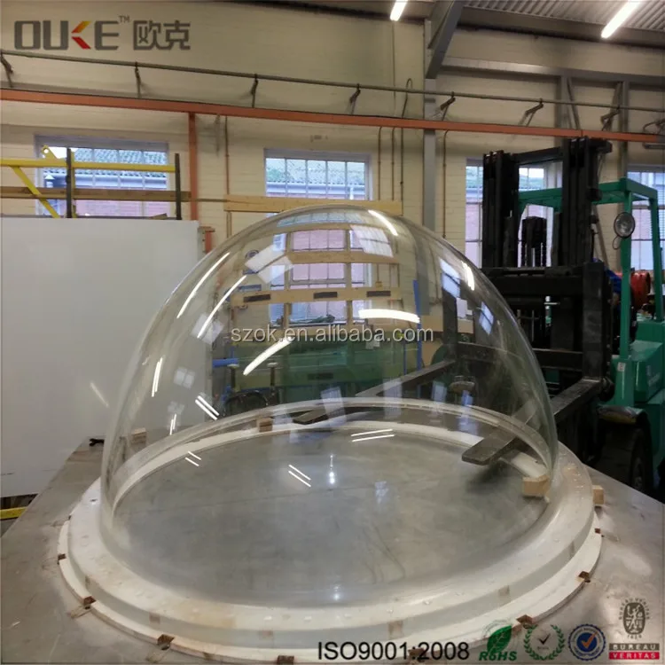 Multifunctional Clear Acrylic Large Plastic Hemisphere Display Domes