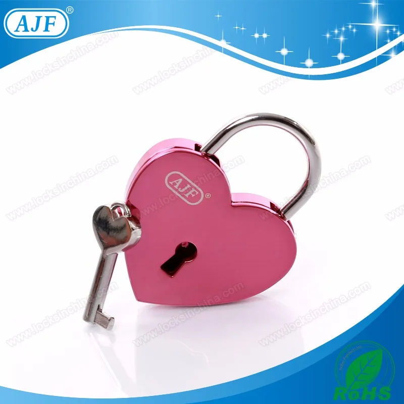 A01-025EPK shiny pink love lock.jpg