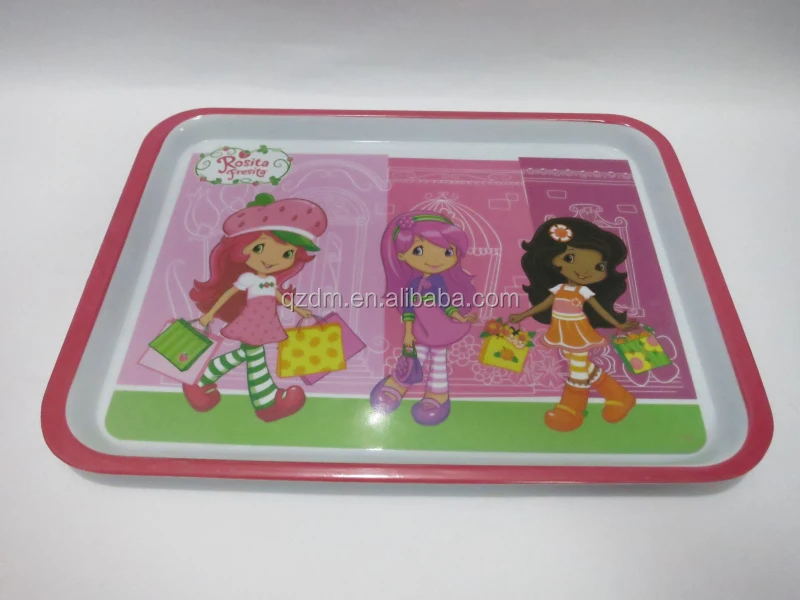 12 Inch Melamine Serving Tray For Kid