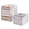 The small Board type Plastic Foldable Wardrobe Clothes Storage Drawer Basket sorting storage basket box Office A4 Paper Storage