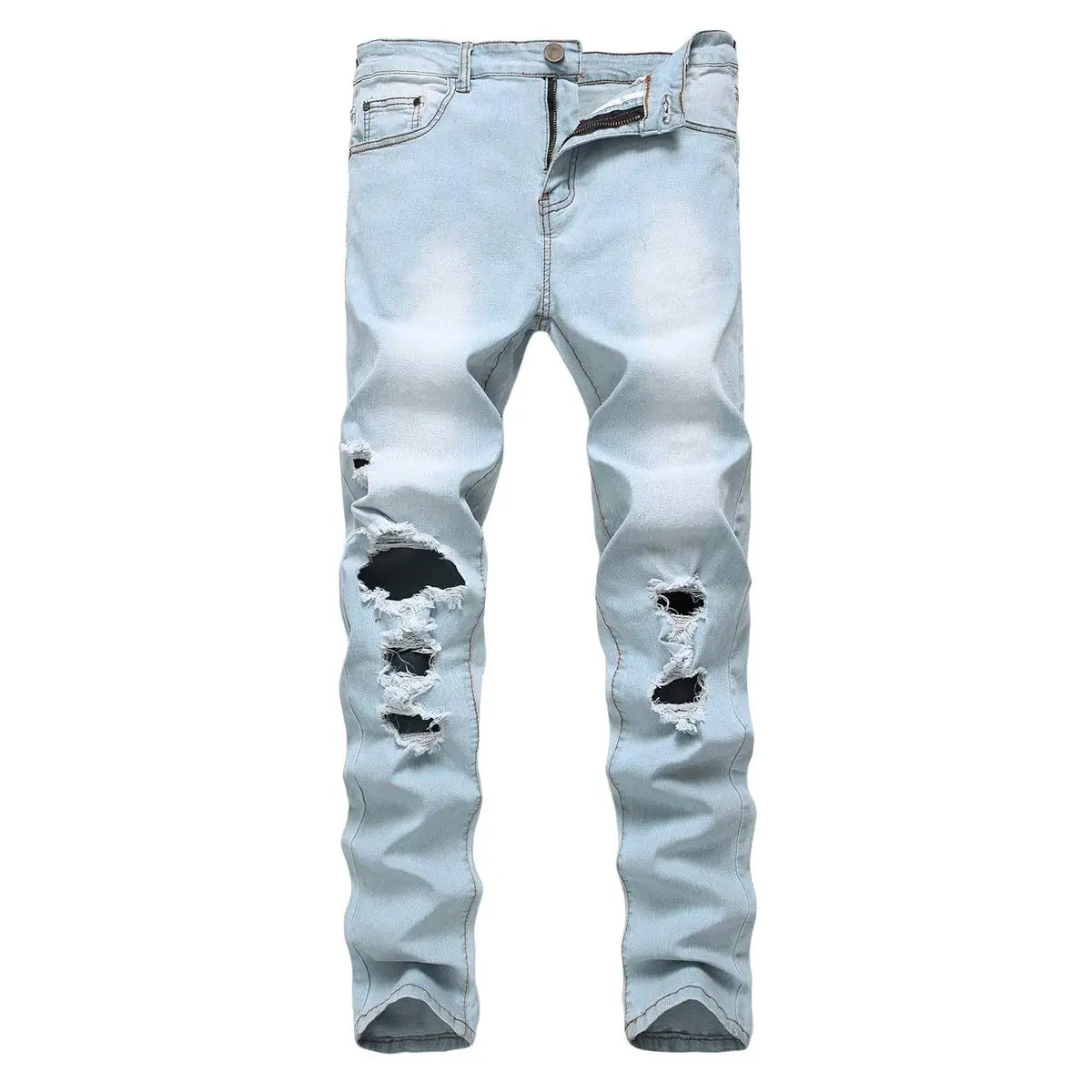 men's ripped distressed jeans