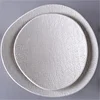 Restaurant used white plain tableware charger plate ceramic wedding plates for decoration