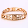 72571 Xuping market tested top quality assurance polished gold mesh chain bracelet