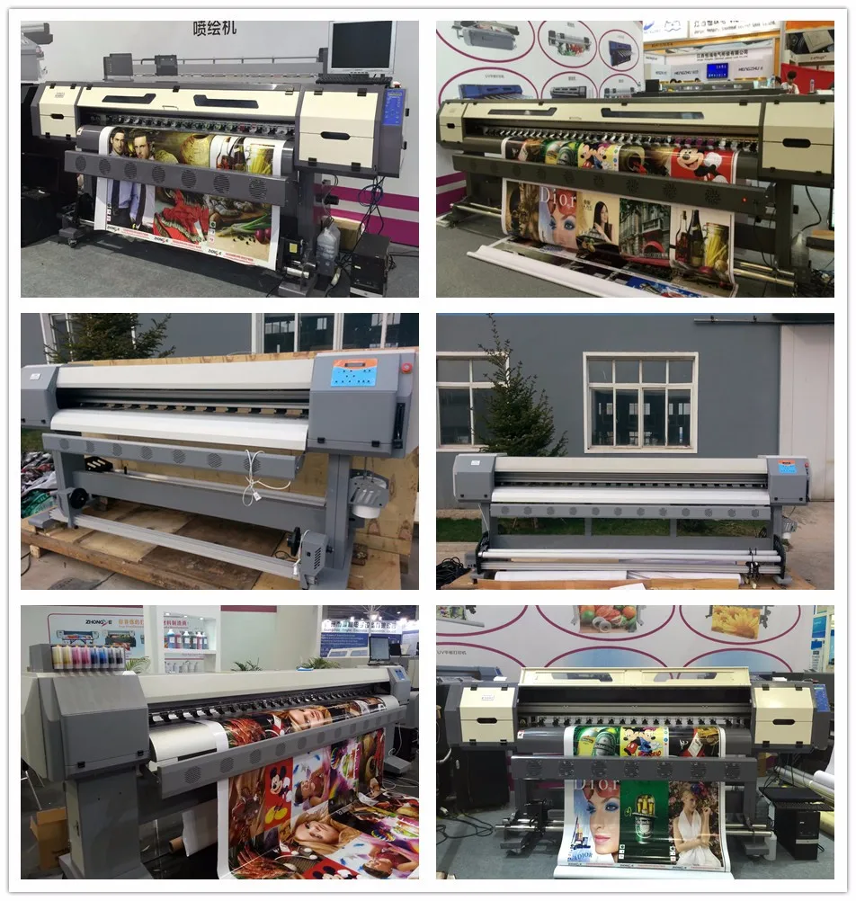 Galaxy Digital Eco Solvent Vinyl Sticker Printing Machine/printer