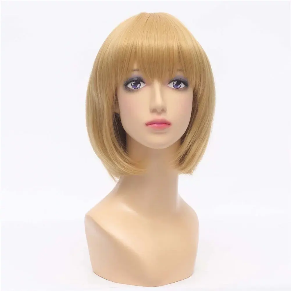 blonde girl wig