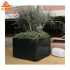 Arlau Large Square Planters,Decorative Plant Pot, Modern Outdoor Planter